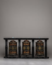 Buddhist Mantra Prayer Wheel