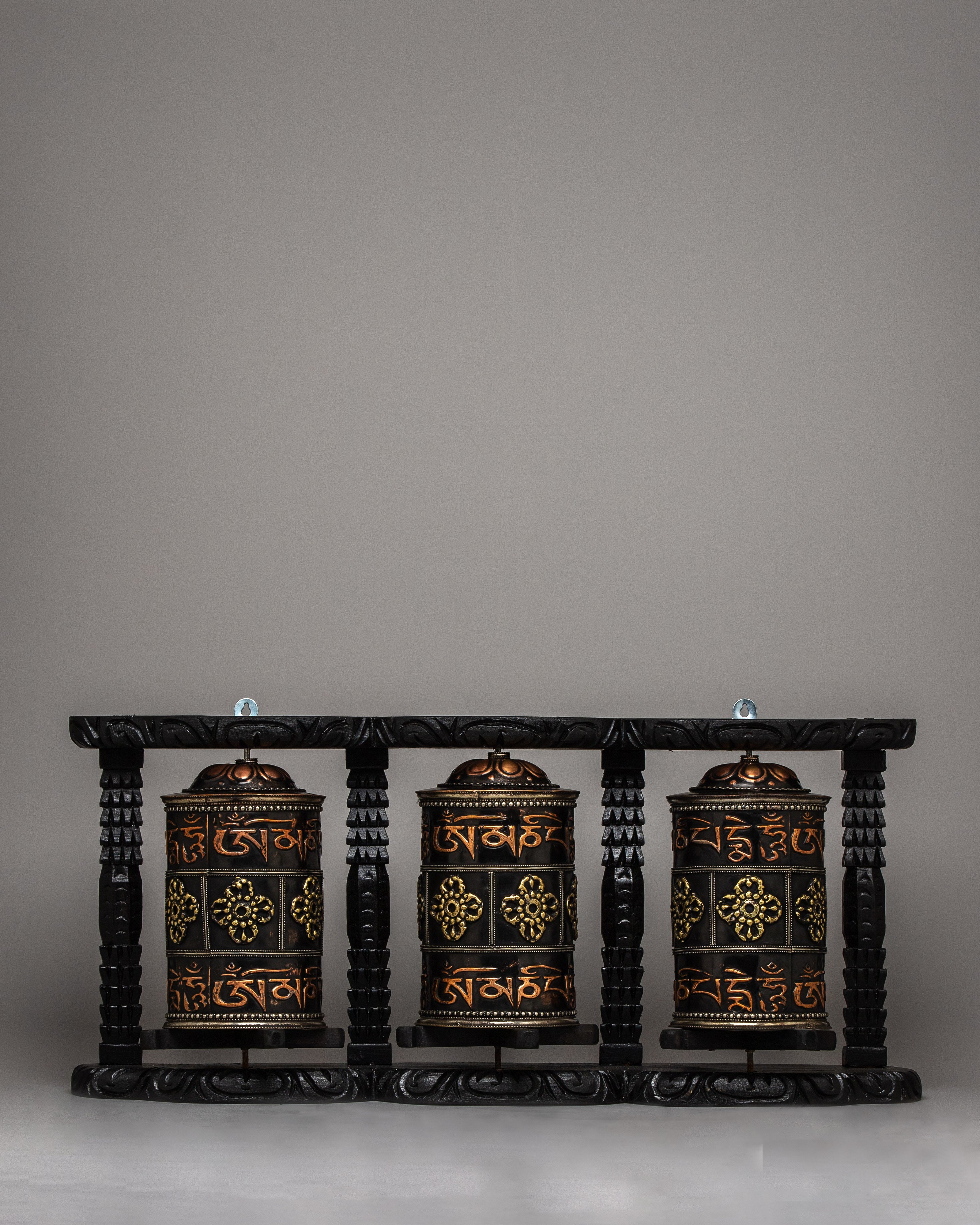 Buddhist Mantra Prayer Wheel