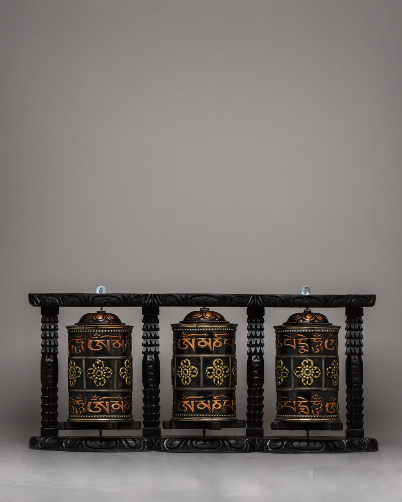 Buddhist Mantra Prayer Wheel 