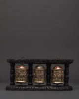 handcarved-wooden-buddhist-prayer-wheel