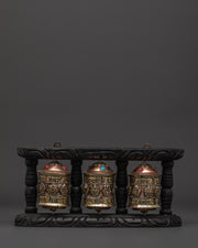 handcarved-wooden-buddhist-prayer-wheel