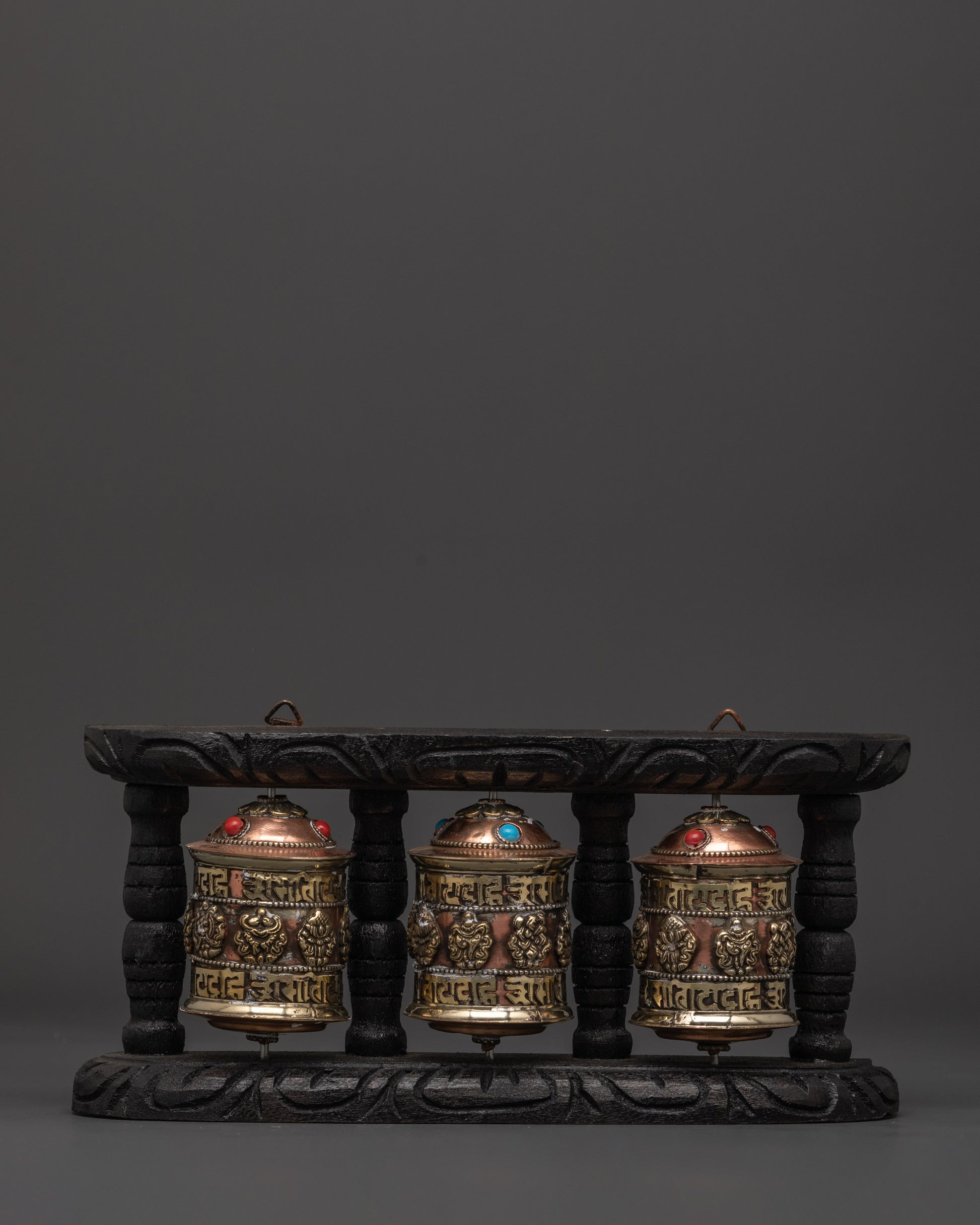 handcarved-wooden-buddhist-prayer-wheel