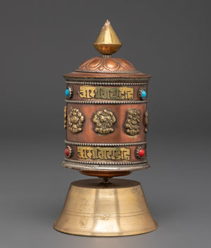 Buddhist Prayer Wheel for Meditation