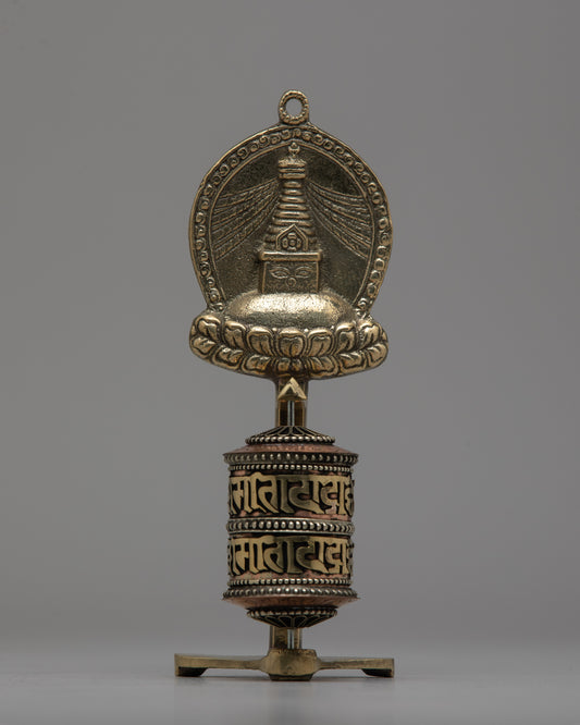 Stupa Prayer Wheel