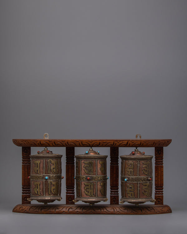 Buddhist Prayer Wheels