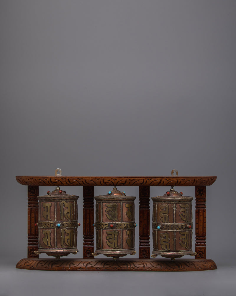 Buddhist Prayer Wheels