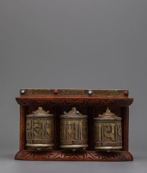 Buddhist Prayer Wheels Tibet