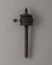 prayer-wheel-crafted-from-wood