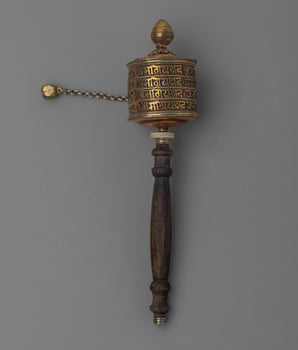 Mantra HandHeld Prayer Wheel