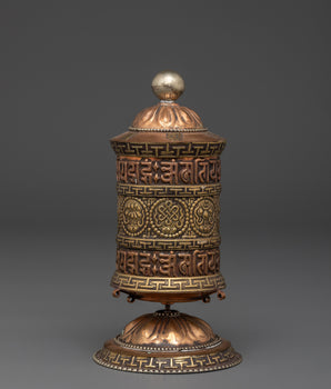 Ritual Mantra Prayer Wheel