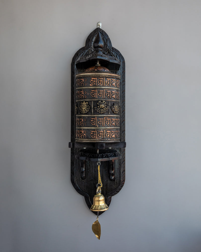 Prayer Wheel with Bell