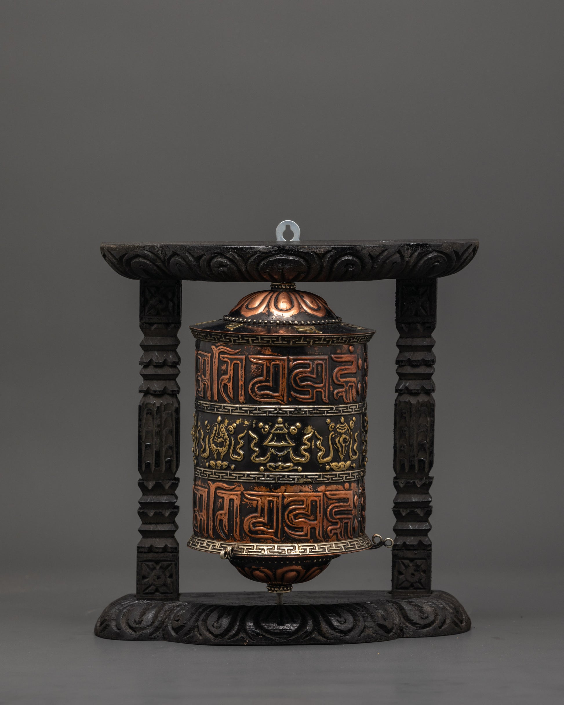 Sacred Buddhist Mantra Wheel
