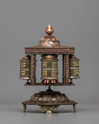 Sacred Buddhist Prayer Wheel