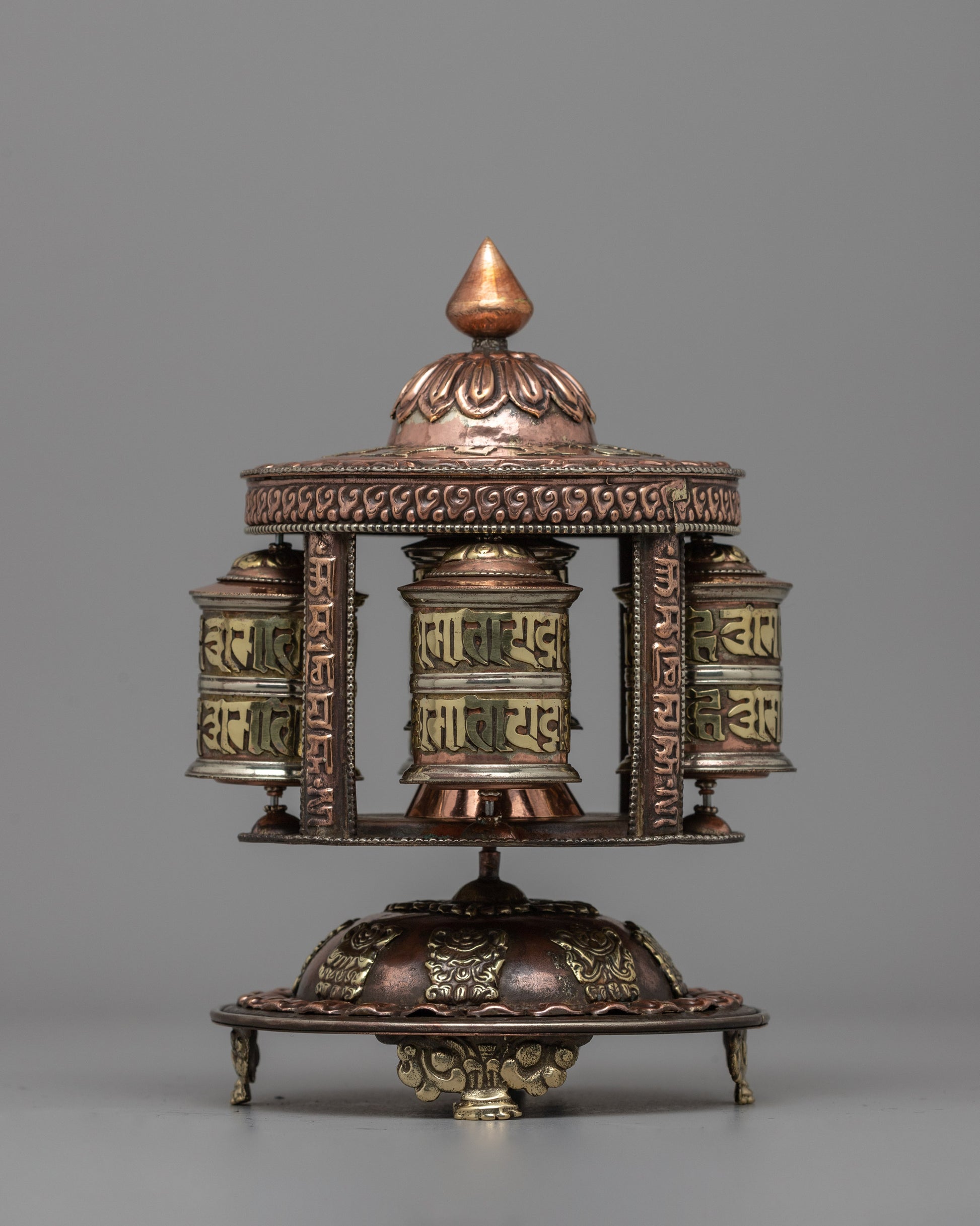 Sacred Buddhist Prayer Wheel