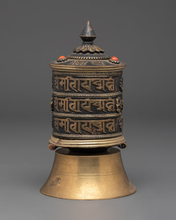 Buddhist Mantra Spinning Wheel