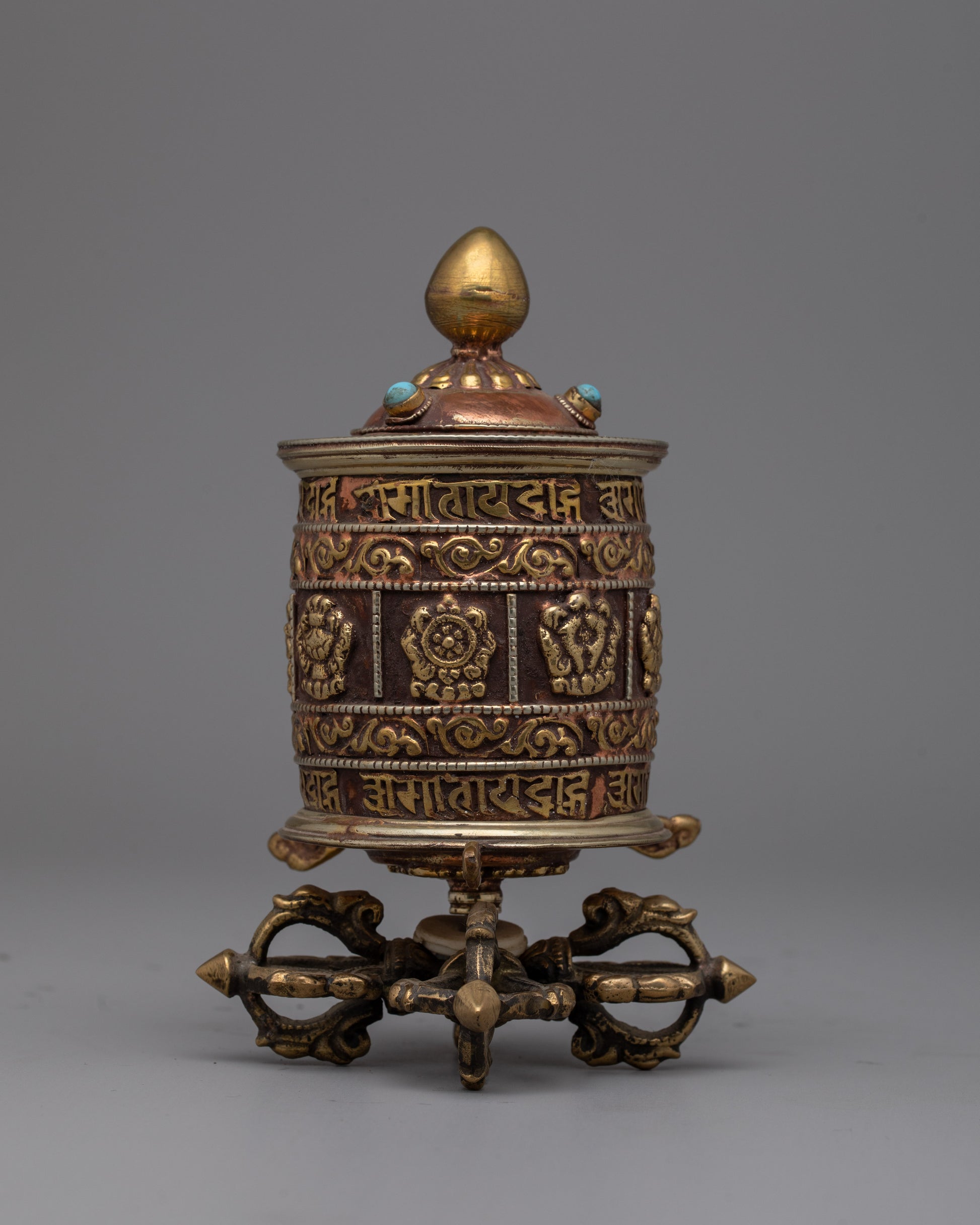 Tibetan Buddhist Prayer Spinning Wheel