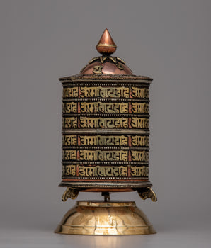 Nepal Spinning Prayer Wheel
