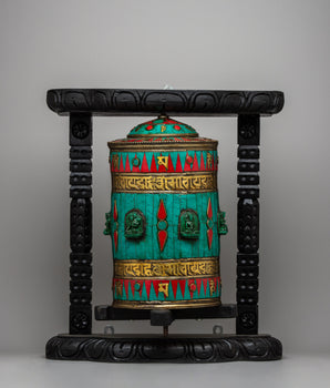 Buddhist Mani Prayer Wheel