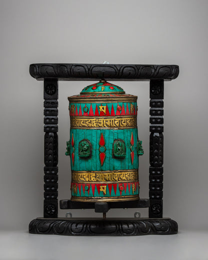 Buddhist Mani Prayer Wheel