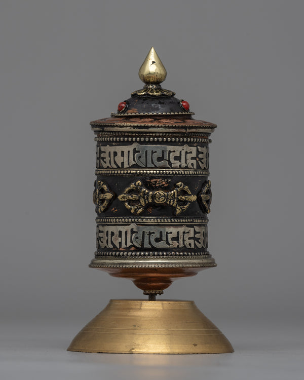 Om Mani Padme Hum Prayer Wheel