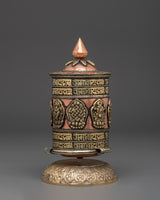 Handmade Spiritual Tibetan Prayer Wheel