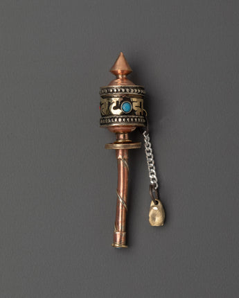prayer-wheel-with-turquoise-inlay