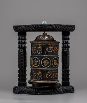 Buddhist Prayer Wheel Mantra