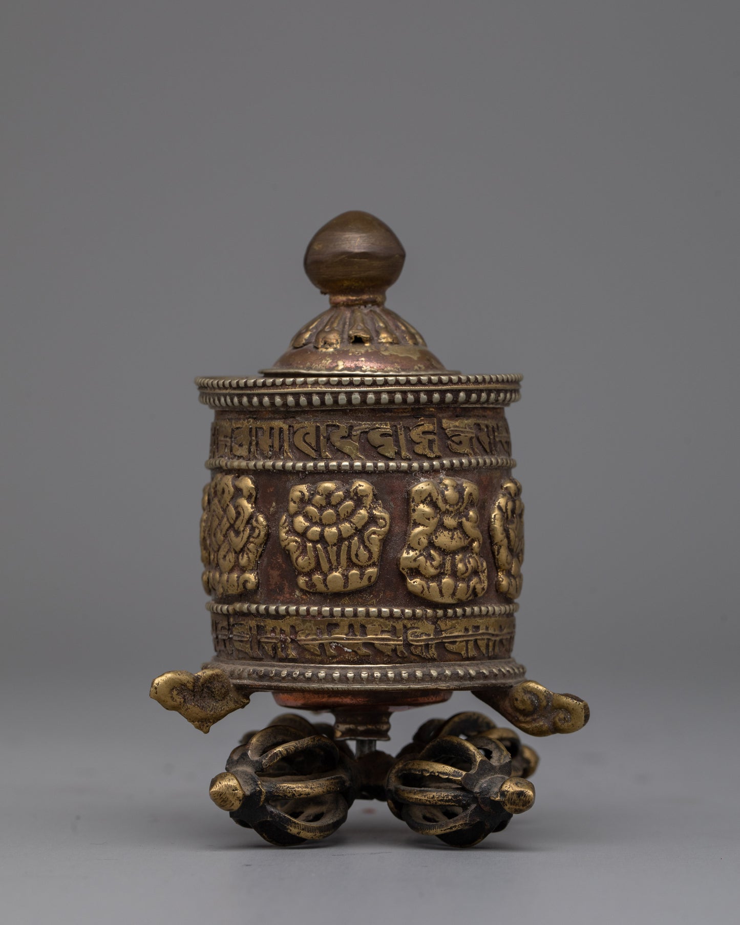 Buddhist Nepal Prayer Wheel | Enhance Your Mantra Practice with Authentic Craftsmanship