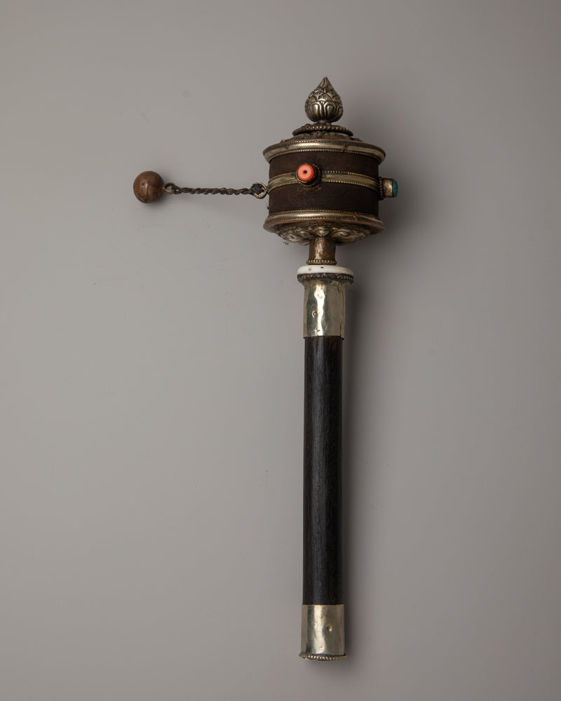 Tibetan Buddhist Hand Prayer Wheel