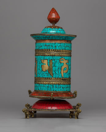 Handmade Prayer Wheel 