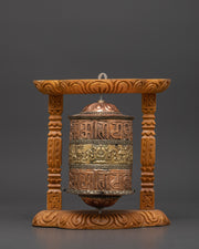 Buddhist Sacred Prayer Wheel