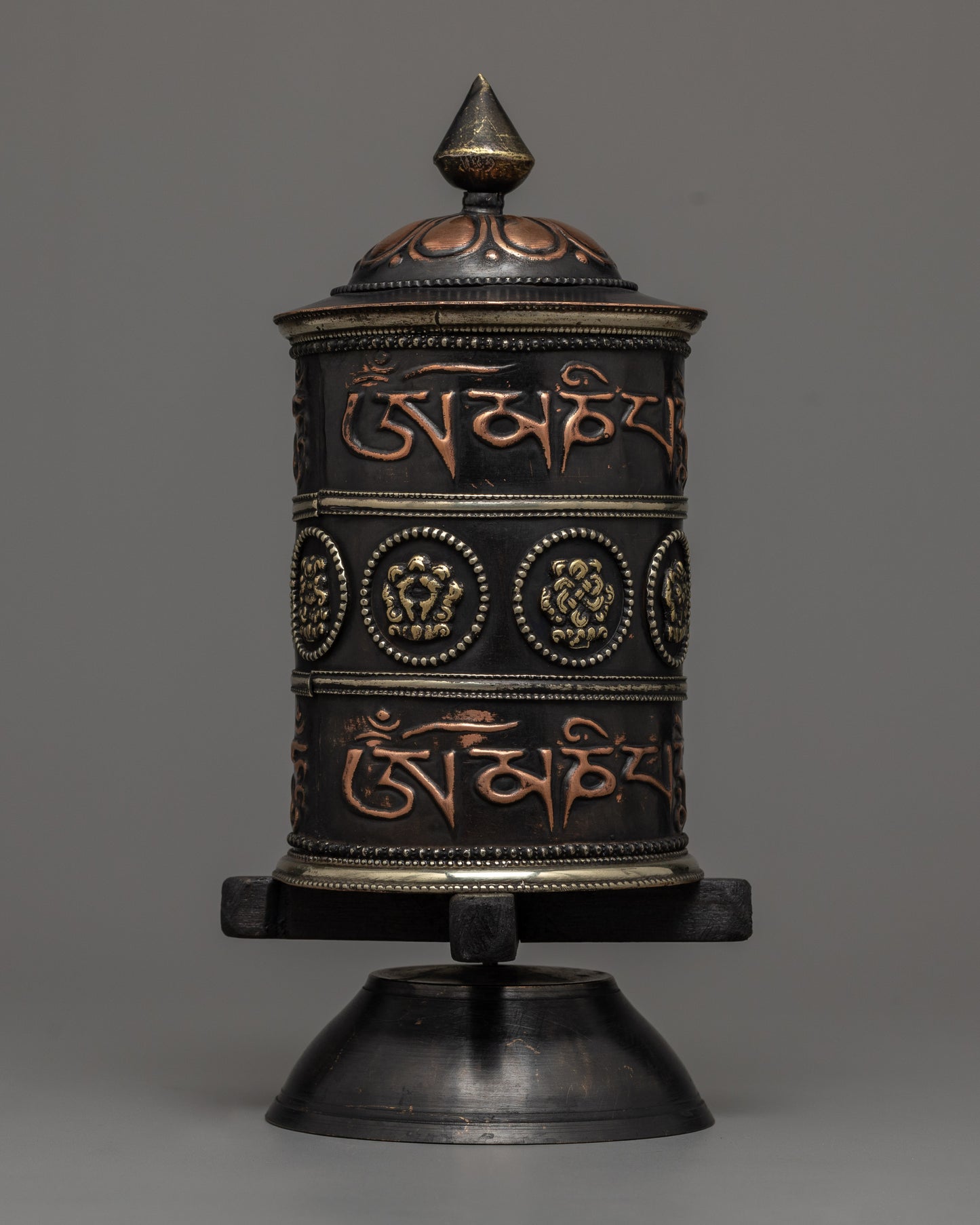 Buddhist Single Prayer Wheel