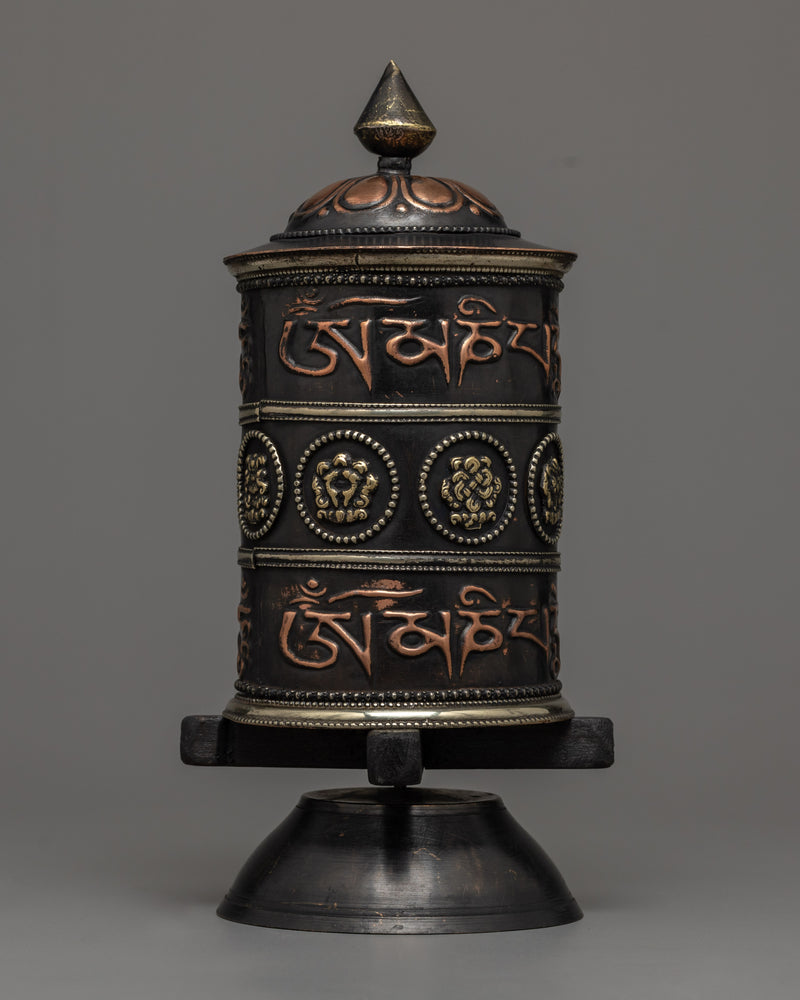 Buddhist Single Prayer Wheel