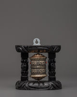 Mini Brass & Copper Tibetan Prayer Wheel