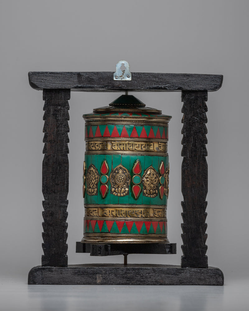 Buddhist Spinning Prayer Wheel | Buddhist Meditation Enhancer