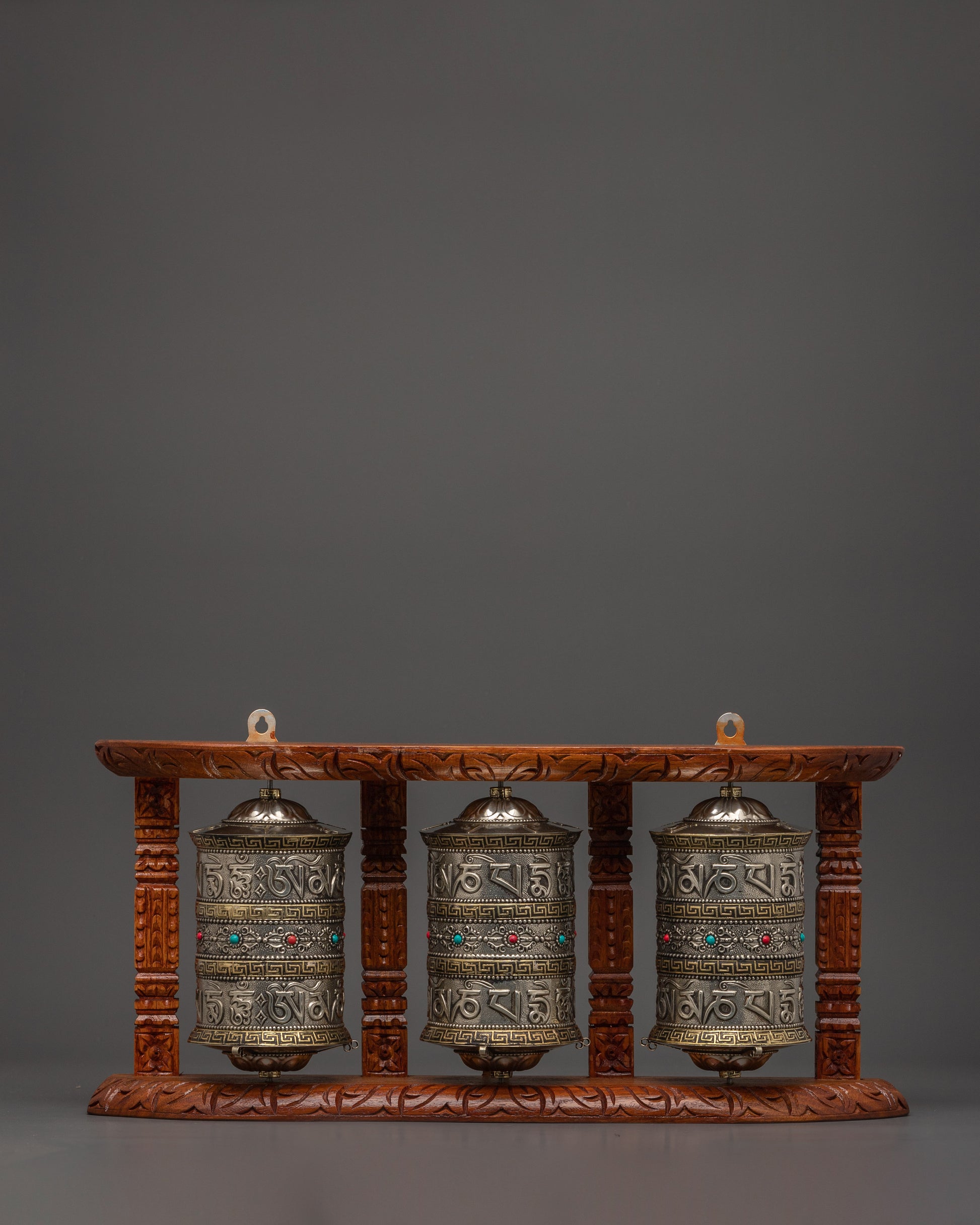 Handcrafted Sacred Copper Tibetan Prayer Wheel
