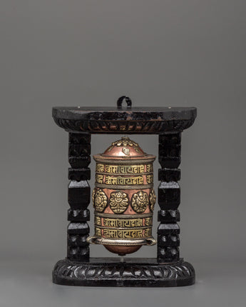 Sacred Tibetan Prayer Wheel
