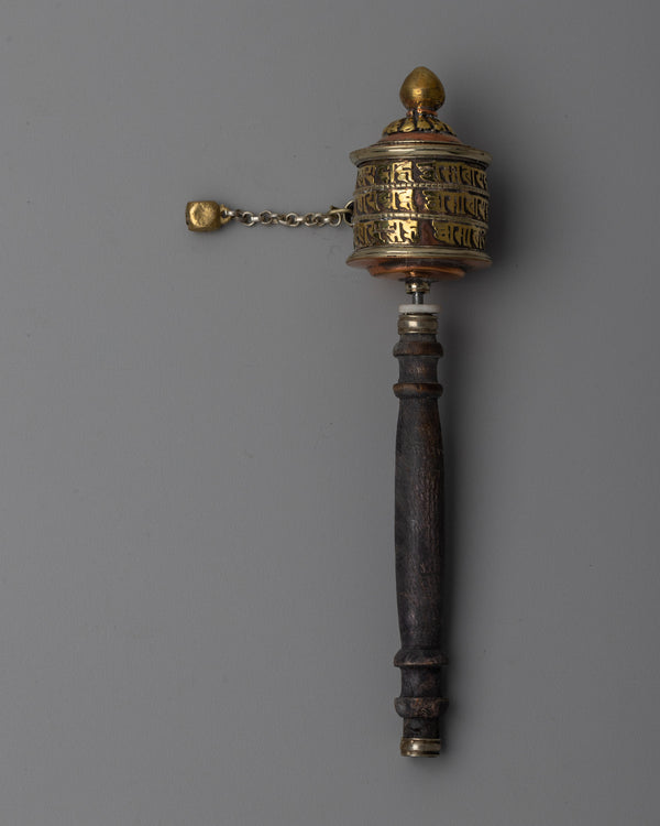 Buddhist Hand Prayer Wheel