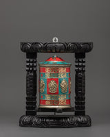  Prayer Wheel with Turquoise 