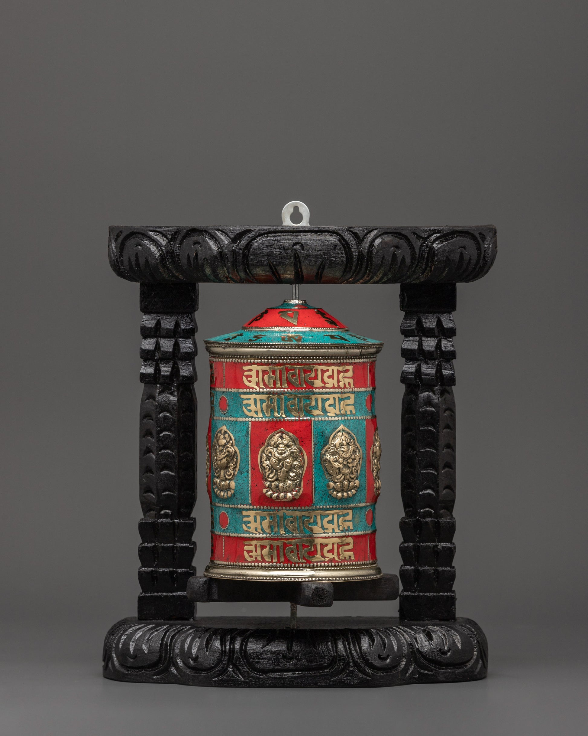  Prayer Wheel with Turquoise 