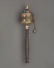 tibetan-prayer-wheel-with-auspicious-symbols