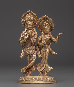 Radha Krishna sculpture