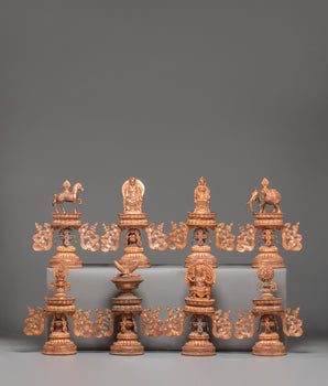 Buddhist Raja Rani Decorative Set