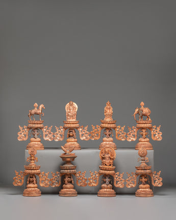 Buddhist Raja Rani Decorative Set