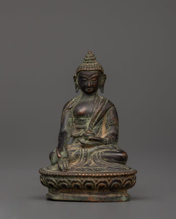 Tibetan Ratnasambhara Buddha statue