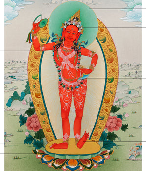 Yumkha Dechen: Queen of Great Bliss Thangka