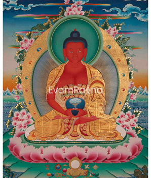 Red Amitabha Buddha