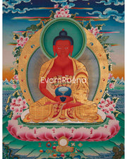 Red Amitabha Buddha
