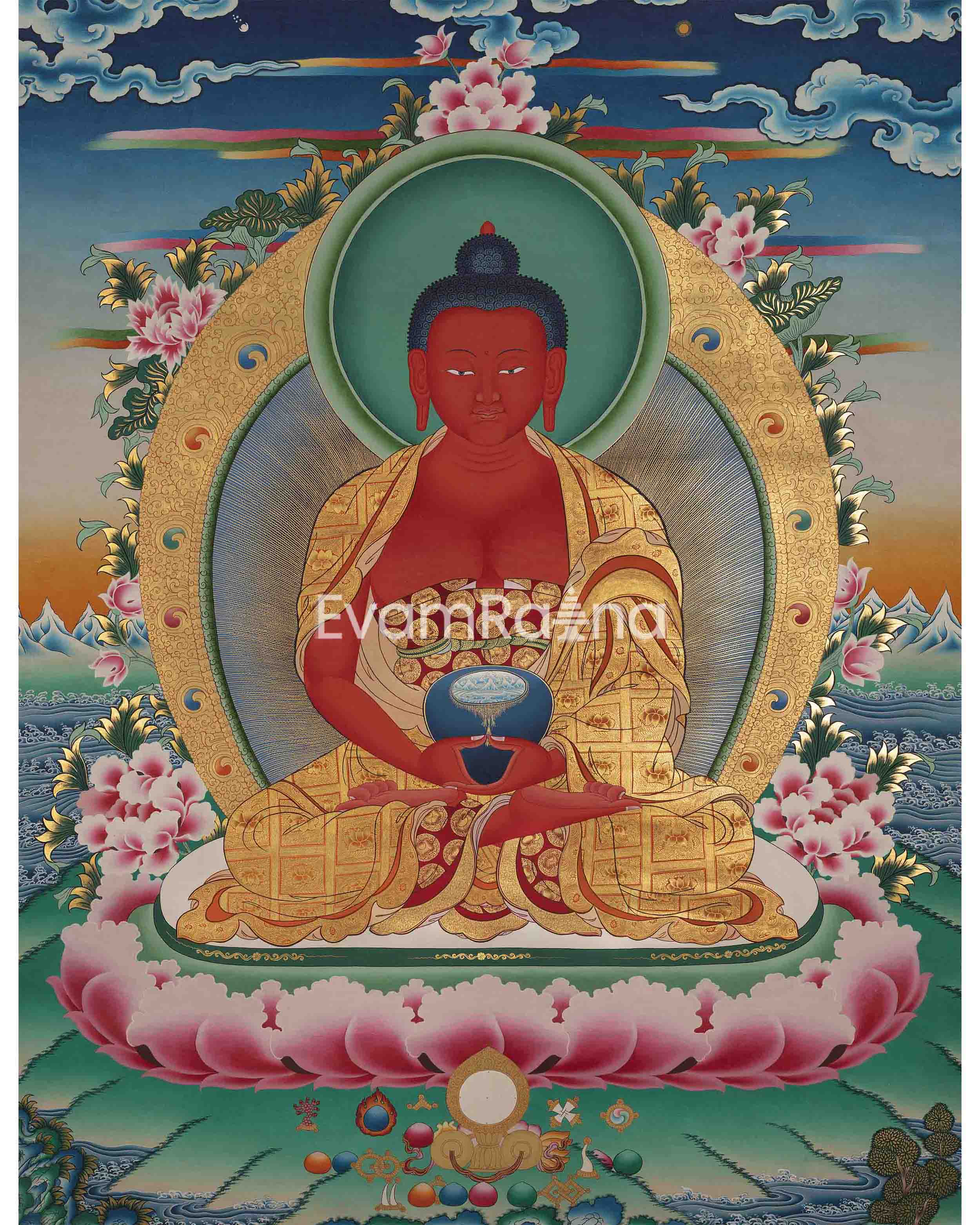 Red Amitabha Buddha