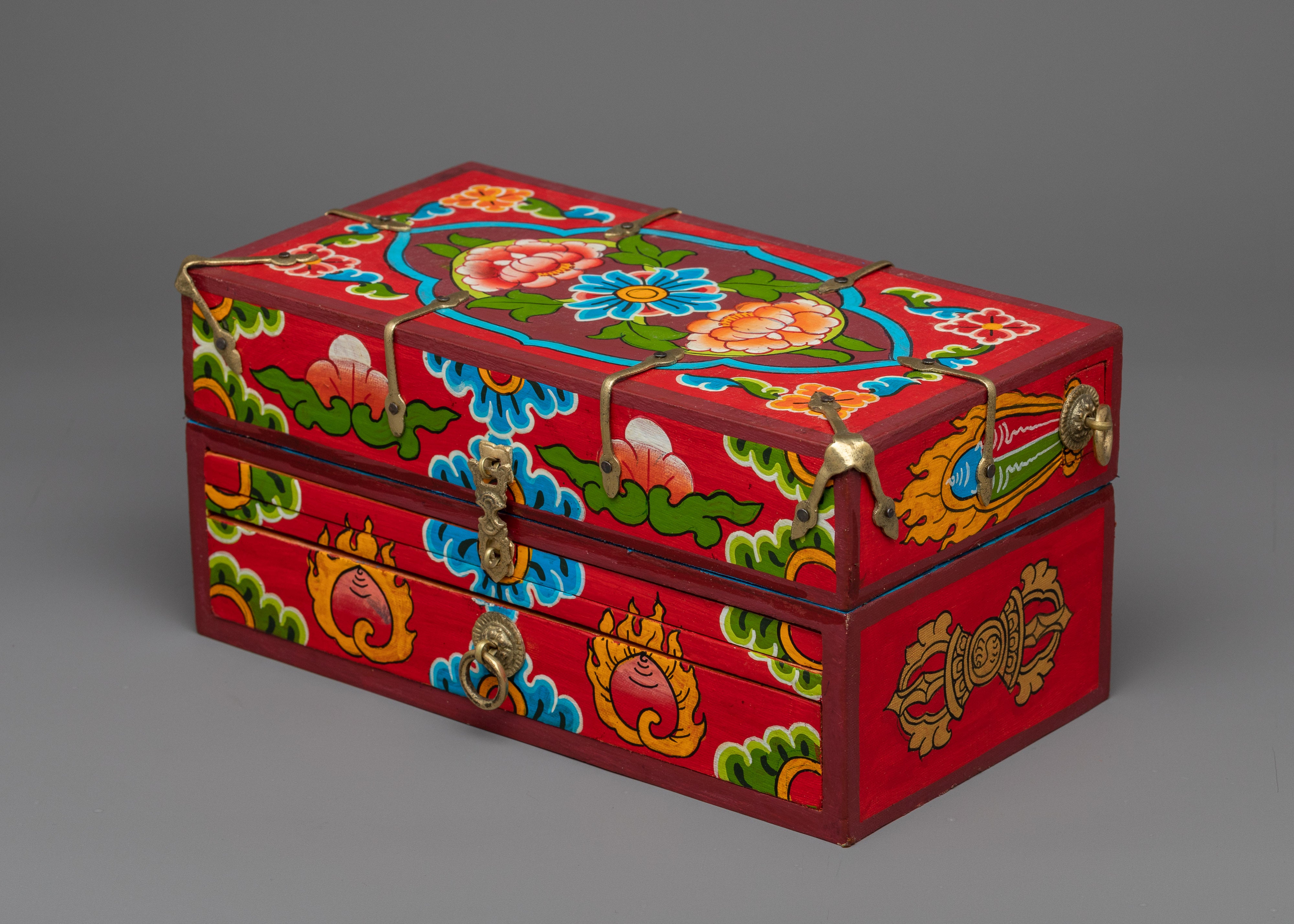 Travelling Altar Box | Buddhist Ritual Objects | Portable Meditation Box